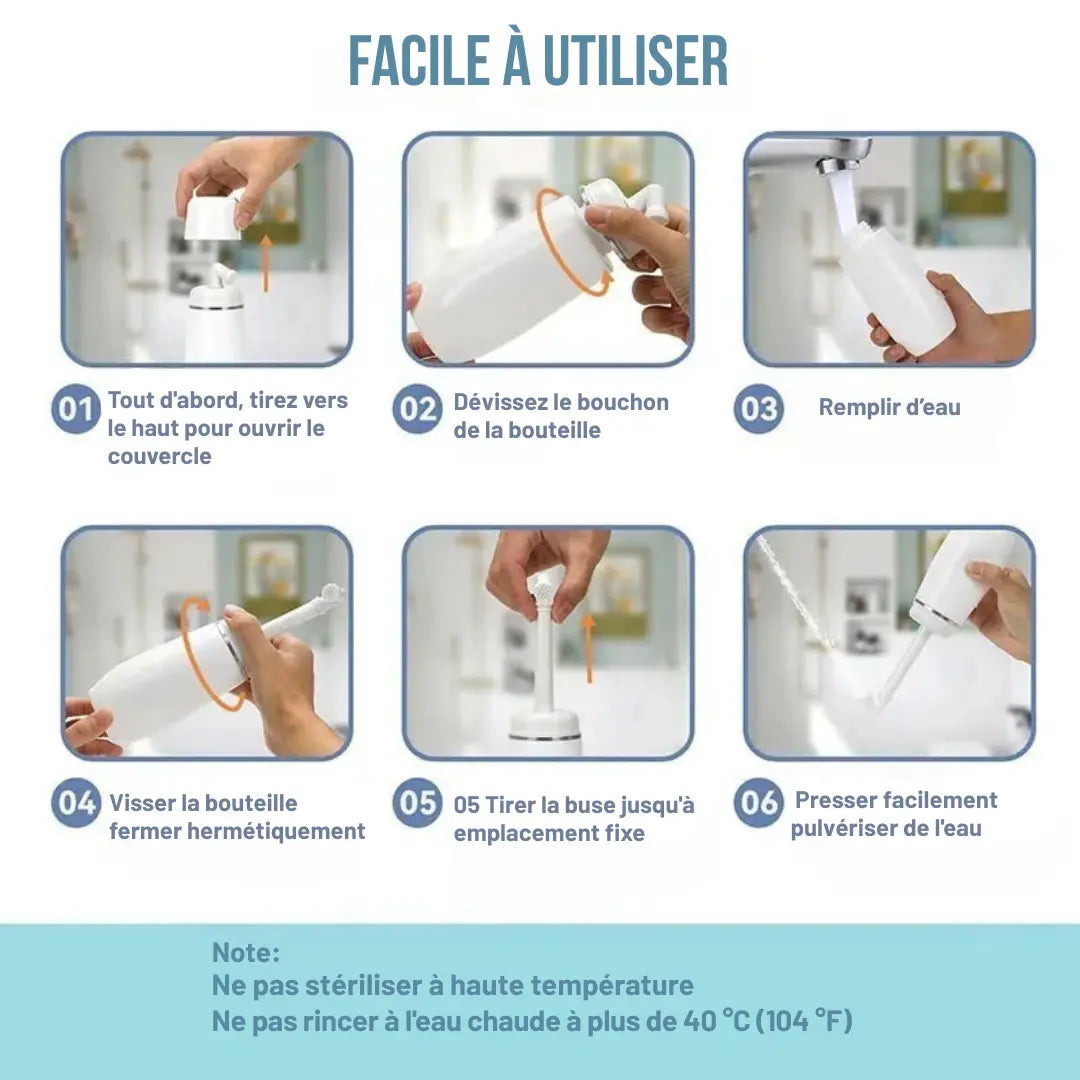 Bidet de voyage : votre hygiène, partout avec vous - Nipponbidet